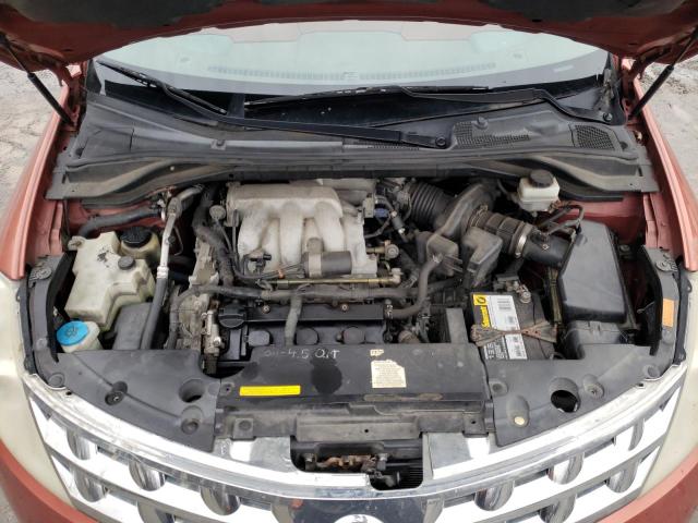 Photo 12 from auction – 2004 NISSAN MURANO SL with VIN JN8AZ08W94W337440