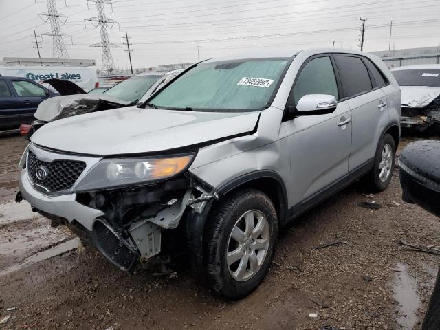 KIA SORENTO BA 2012 with VIN 5XYKT3A10CG287587 - Photo from auction