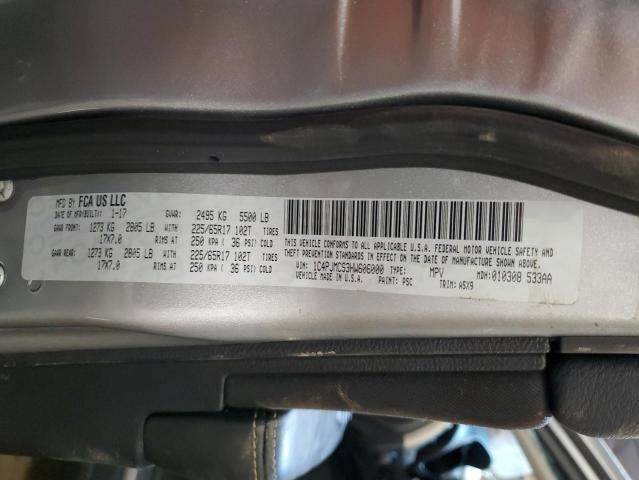 Photo 14 from auction – 2017 JEEP CHEROKEE L with VIN 1C4PJMCS3HW606000