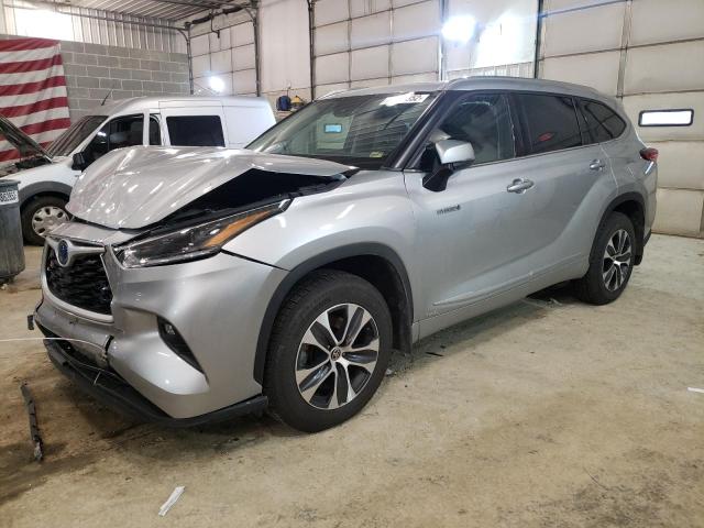 TOYOTA HIGHLANDER 2021 with VIN 5TDHBRCH7MS518483 - Photo from auction