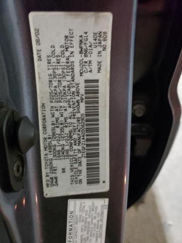 Photo 14 from auction – 2002 TOYOTA HIGHLANDER with VIN JTEGF21A420062905