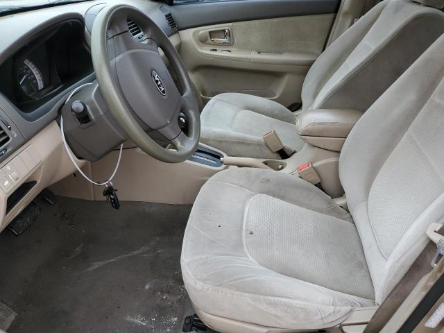 Photo 7 from auction – 2007 KIA SPECTRA EX with VIN KNAFE122X75440222