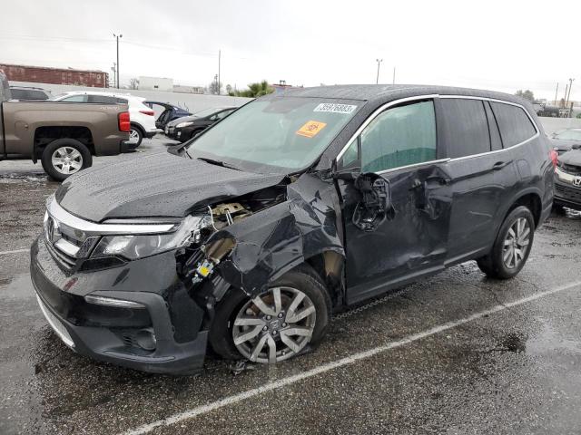 HONDA PILOT EXL 2019 with VIN 5FNYF6H57KB087100 - Photo from auction