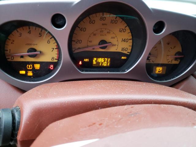 Photo 9 from auction – 2004 NISSAN MURANO SL with VIN JN8AZ08W94W337440