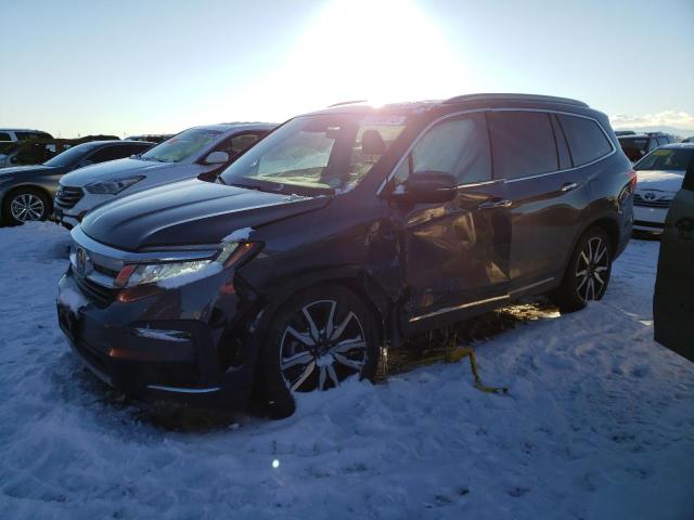 HONDA PILOT ELIT 2021 with VIN 5FNYF6H04MB004911 - Photo from auction