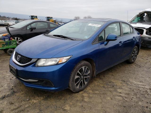 Photo 1 from auction – 2013 HONDA CIVIC EX with VIN 19XFB2F8XDE074827