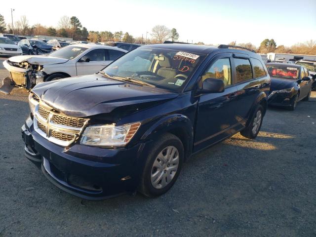 DODGE JOURNEY SE 2017 with VIN 3C4PDCAB6HT577148 - Photo from auction