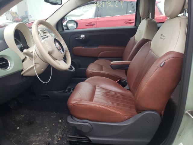 Photo 7 from auction – 2013 FIAT 500 LOUNGE with VIN 3C3CFFCRXDT512984