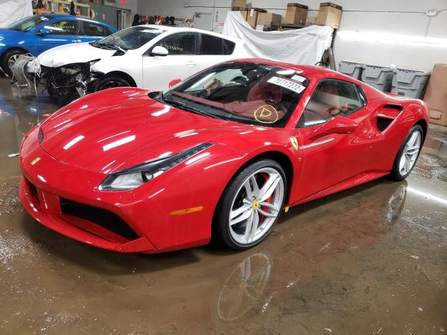 Photo 1 from auction – 2018 FERRARI 488 SPIDER with VIN ZFF80AMA1J0235358