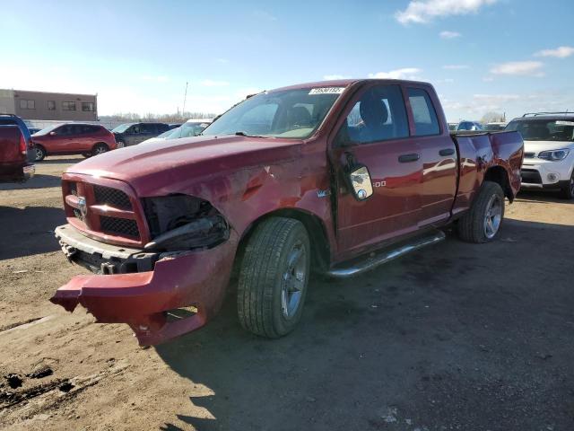 DODGE RAM 1500 S 2012 with VIN 1C6RD6FT0CS246112 - Photo from auction