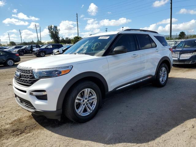 FORD EXPLORER X 2020 with VIN 1FMSK7DH6LGC86620 - Photo from auction