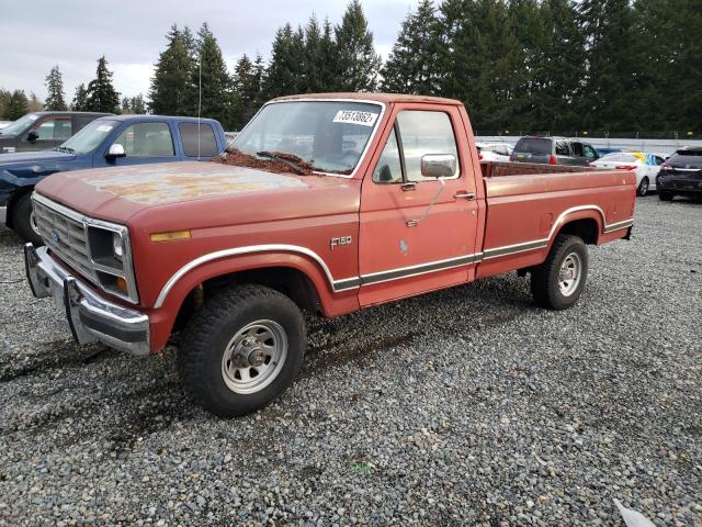 FORD F150 1986 with VIN 2FTEF14N3GCB06316 - Photo from auction