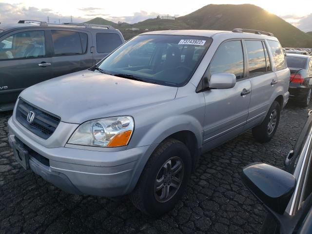 HONDA PILOT EX 2003 with VIN 2HKYF18493H620688 - Photo from auction