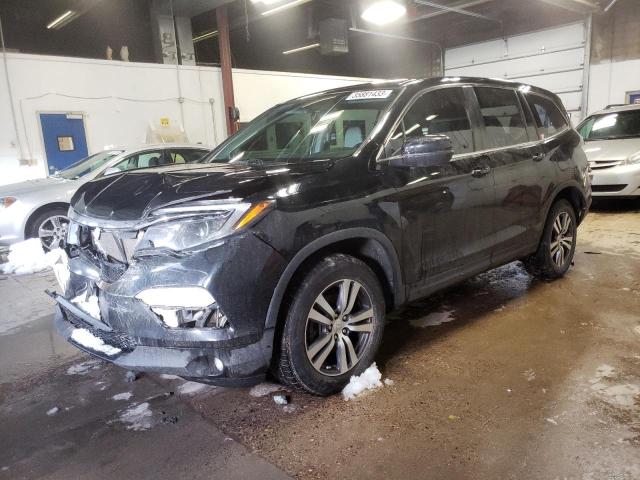 HONDA PILOT 2016 with VIN 5FNYF6H57GB037594 - Photo from auction