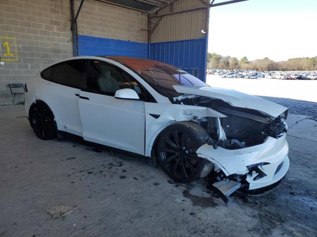 Photo 4 from auction – 2022 TESLA MODEL X with VIN 7SAXCBE66NF340862