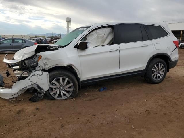 HONDA PILOT EXL 2021 with VIN 5FNYF6H53MB025115 - Photo from auction