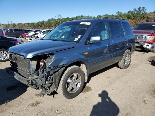HONDA PILOT EX 2007 with VIN 5FNYF28477B018138 - Photo from auction