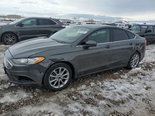 FORD FUSION SE 2017 with VIN 3FA6P0HD1HR254380 - Photo from auction