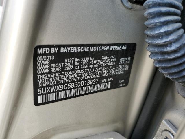 Photo 14 from auction – 2014 BMW X3 XDRIVE2 with VIN 5UXWX9C58E0D13937