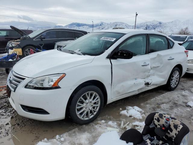 NISSAN SENTRA S 2014 with VIN 3N1AB7AP6EY265945 - Photo from auction