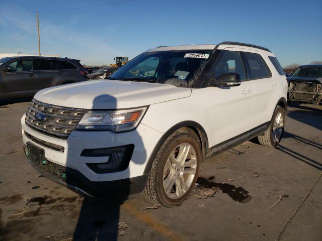 FORD EXPLORER X 2016 with VIN 1FM5K7D87GGD26836 - Photo from auction
