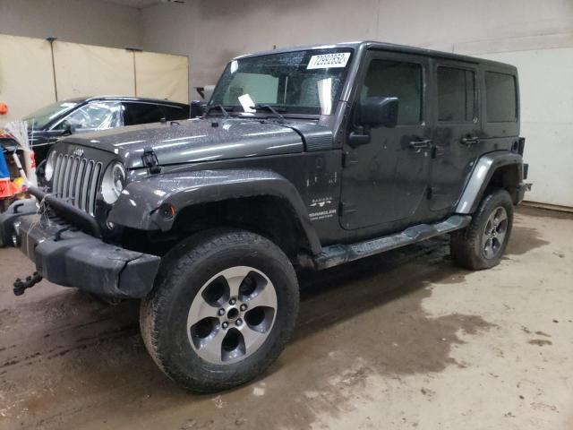 JEEP WRANGLER U 2016 مع رقم تعريف المركبة 1C4BJWEG6GL172671 - صورة من المزاد