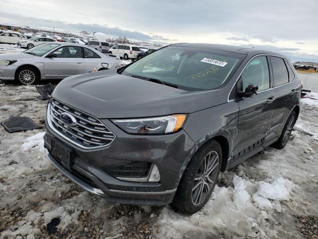 FORD EDGE TITAN 2019 with VIN 2FMPK4K91KBB21760 - Photo from auction