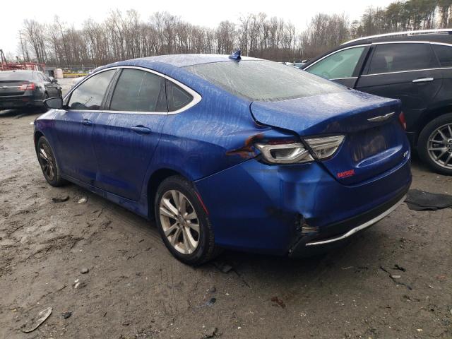 Photo 2 from auction – 2016 CHRYSLER 200 LIMITE with VIN 1C3CCCAB5GN116365
