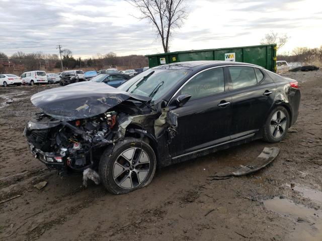 KIA OPTIMA HYB 2013 with VIN KNAGM4AD6D5055232 - Photo from auction