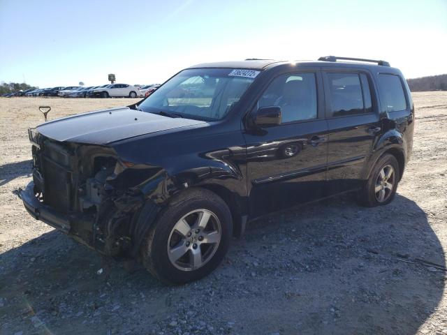 HONDA PILOT EXL 2010 with VIN 5FNYF4H63AB025267 - Photo from auction
