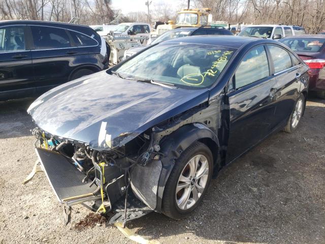 HYUNDAI SONATA SE 2013 with VIN 5NPEC4AC2DH504362 - Photo from auction