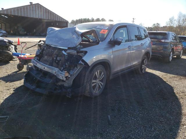 HONDA PILOT EX 2017 with VIN 5FNYF5H30HB028696 - Photo from auction