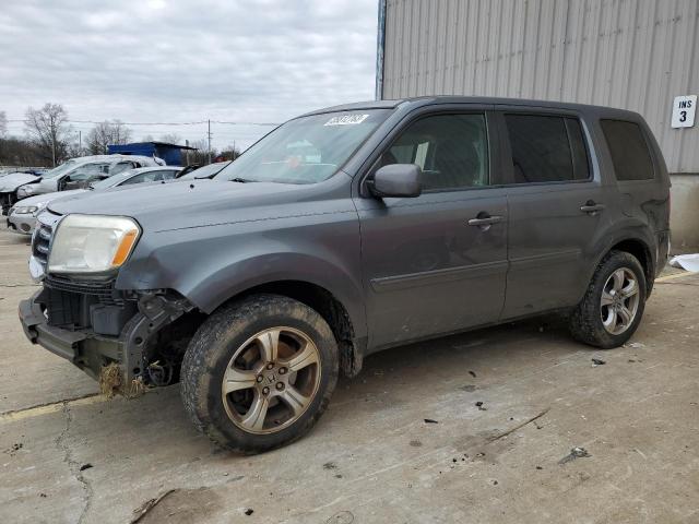 HONDA PILOT EXL 2012 with VIN 5FNYF4H6XCB036009 - Photo from auction