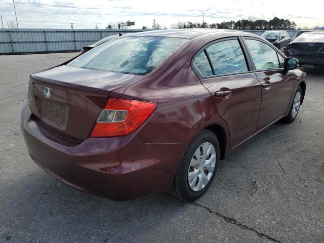 Photo 3 from auction – 2012 HONDA CIVIC LX with VIN 2HGFB2F5XCH594763