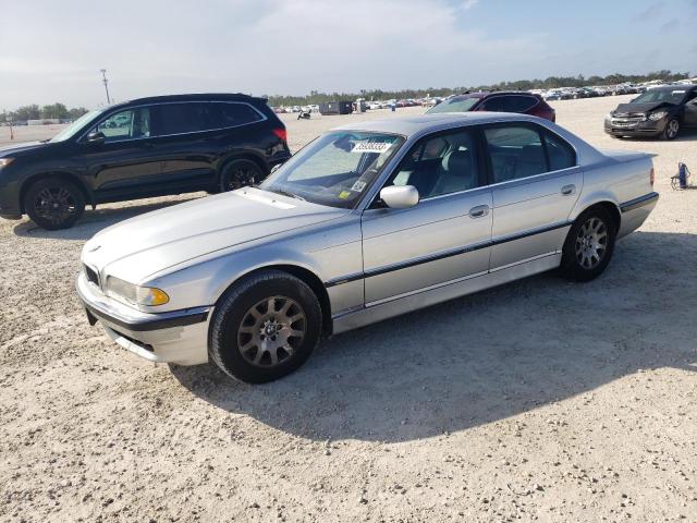 BMW 740 I AUTO 2001 with VIN WBAGG83401DN82597 - Photo from auction