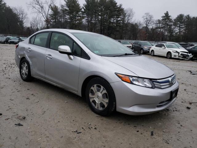 Photo 4 from auction – 2012 HONDA CIVIC HYBR with VIN JHMFB4F36CS002291