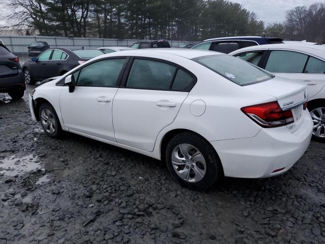 Photo 2 from auction – 2013 HONDA CIVIC LX with VIN 19XFB2F58DE263322