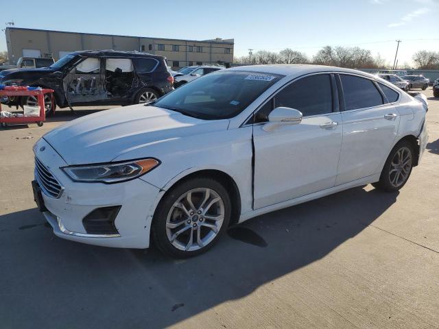 FORD FUSION SEL 2019 with VIN 3FA6P0CD6KR265227 - Photo from auction
