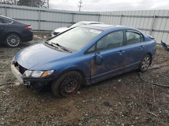 HONDA CIVIC LX 2011 with VIN 2HGFA1F50BH522109 - Photo from auction