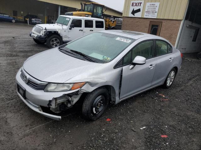 HONDA CIVIC EXL 2012 with VIN 19XFB2F98CE319986 - Photo from auction