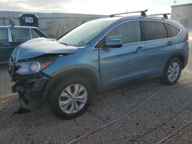 HONDA CR-V EXL 2014 with VIN 2HKRM4H78EH705806 - Photo from auction