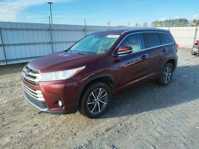 Фото 1 с аукциона – 2018 TOYOTA HIGHLANDER с VIN 5TDKZRFH4JS238903