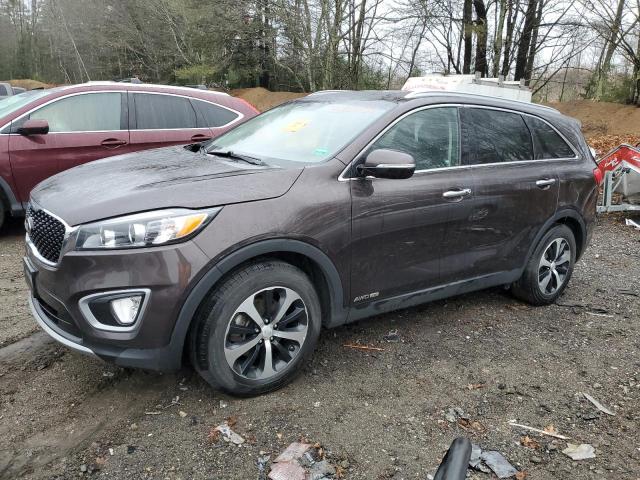 KIA SORENTO EX 2016 with VIN 5XYPHDA5XGG132857 - Photo from auction