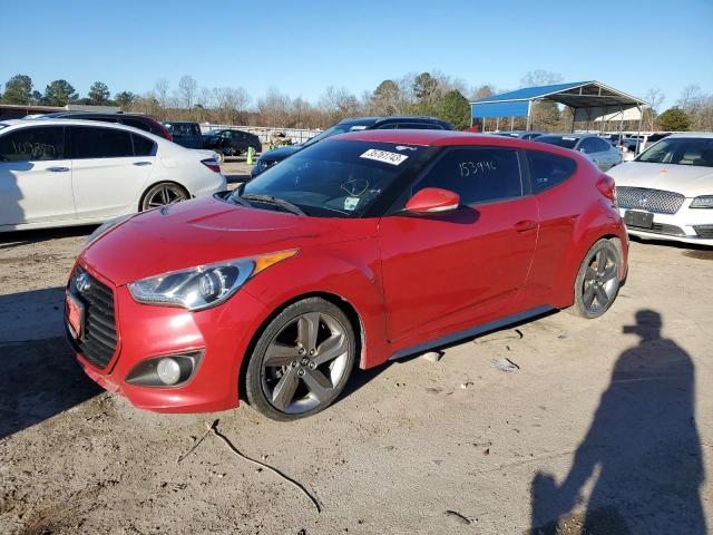 HYUNDAI VELOSTER T 2013 with VIN KMHTC6AE2DU115002 - Photo from auction