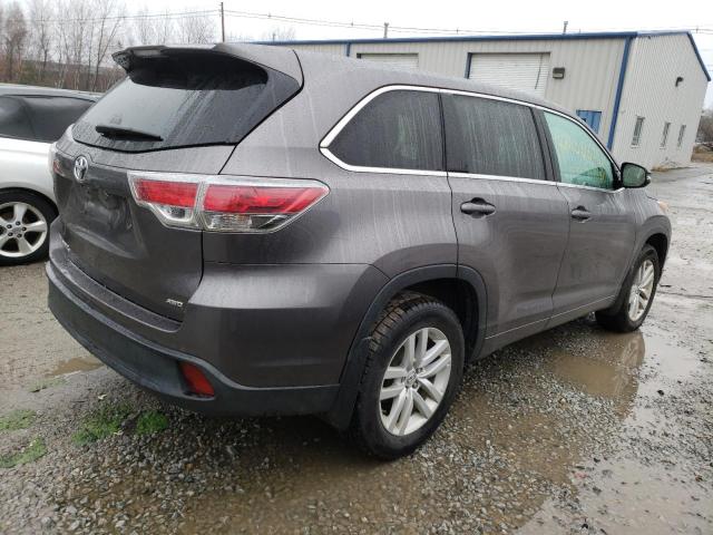 Photo 3 from auction – 2015 TOYOTA HIGHLANDER with VIN 5TDBKRFH1FS133201
