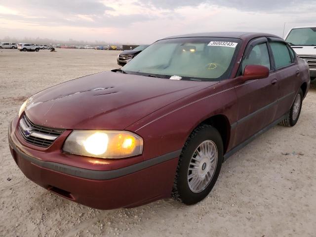 CHEVROLET IMPALA 2001 with VIN 2G1WF55E619321776 - Photo from auction
