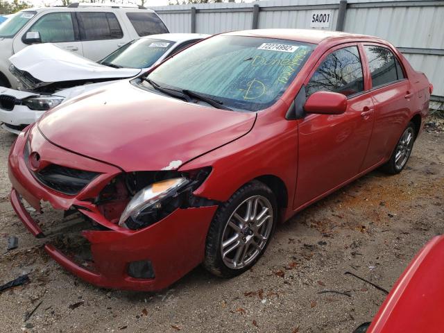TOYOTA COROLLA BA 2013 with VIN 2T1BU4EE6DC963165 - Photo from auction