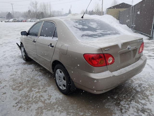 Photo 2 from auction – 2004 TOYOTA COROLLA CE with VIN 2T1BR32EX4C800342