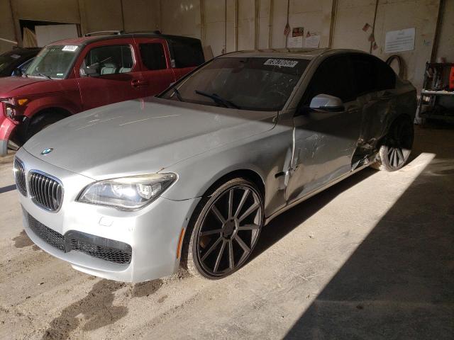 BMW 750 2015 with VIN WBAYA8C54FD825608 - Photo from auction