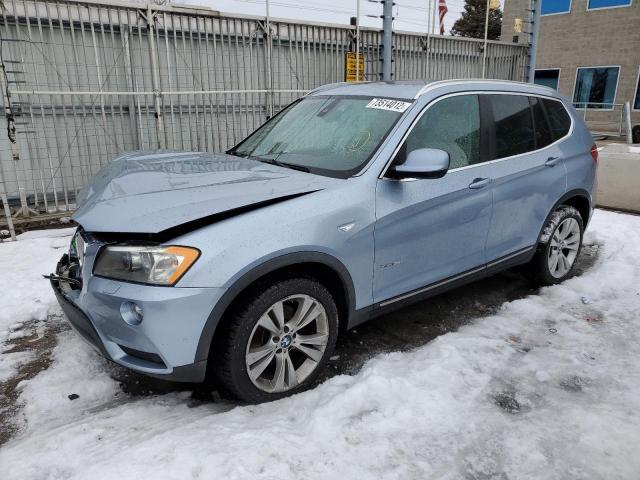 BMW X3 XDRIVE3 2011 with VIN 5UXWX7C55BL733960 - Photo from auction